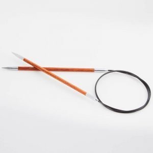 KnitPro Royale Fixed Circular Needles orange lily
