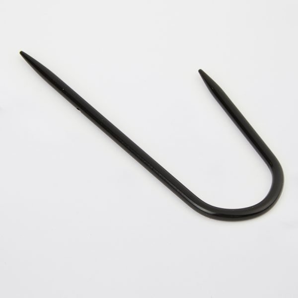 KnitPro metal cable needle - J hook