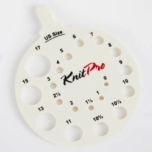 KnitPro Round Needle View Sizer - ivy