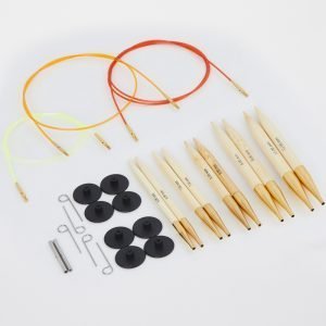 KnitPro Bamboo chunky interchangeable circular needle set