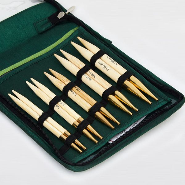 KnitPro Bamboo Interchangeable Circular Needle Set