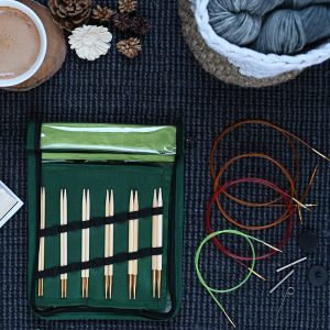 KnitPro Bamboo Interchangeable Circular Needle Set