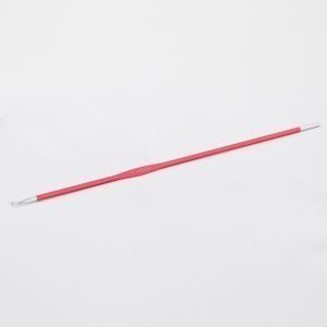 Zing single ended crochet hook - coral