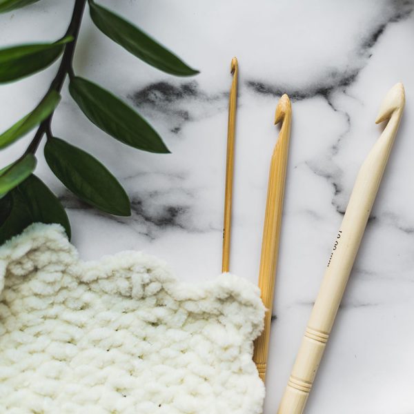 KnitPro Bamboo Single Ended Crochet Hooks