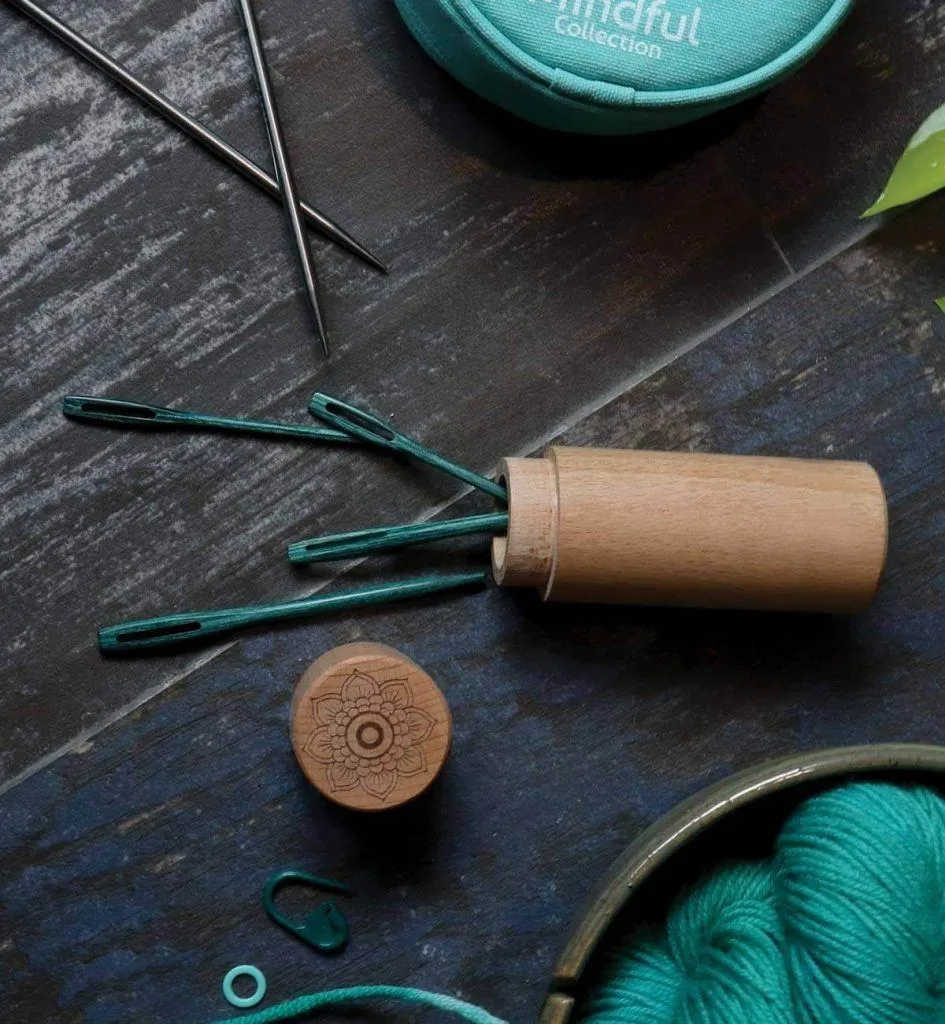 KnitPro Mindful Teal Darning Needles