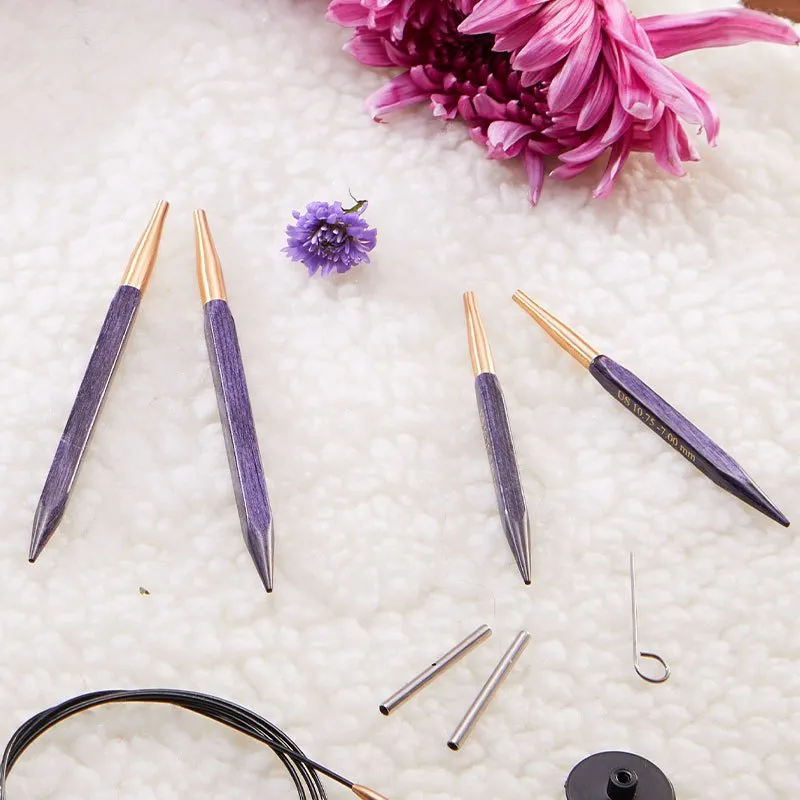 KnitPro J'Adore Cubics interchangeable circular needles