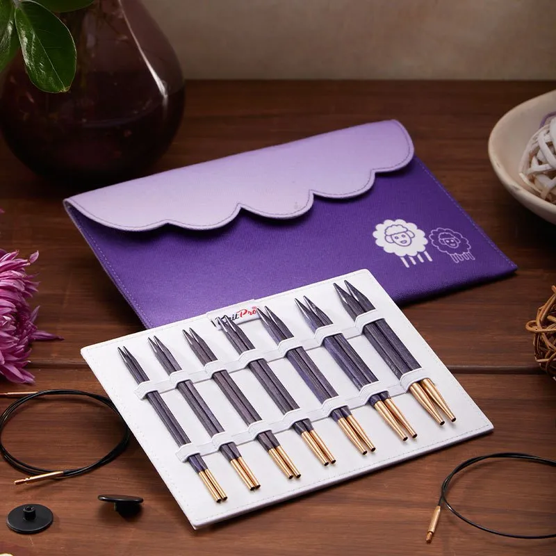 KnitPro J'adore Cubics Interchangeable Circular Needle Set