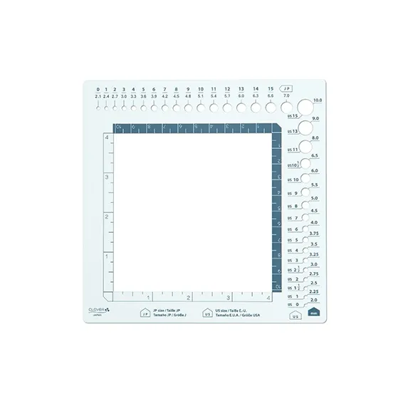 Clover Swatch and Needle Gauge - Image 5