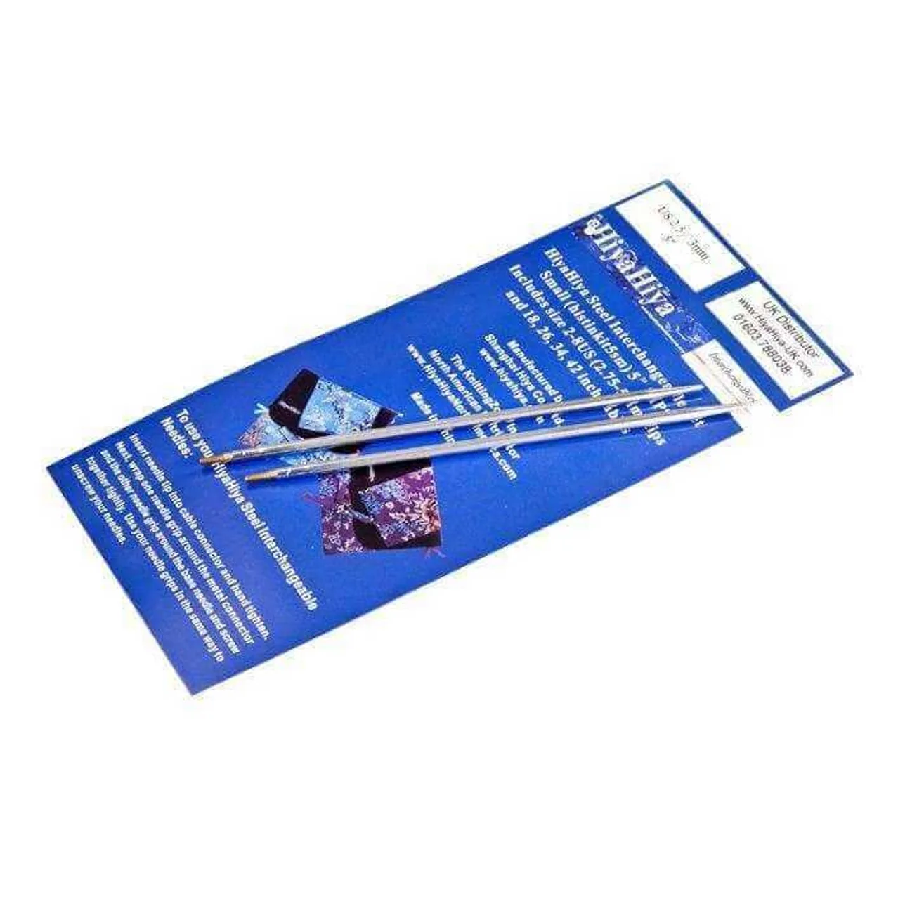 HiyaHiya steel interchangeable needle tips.
